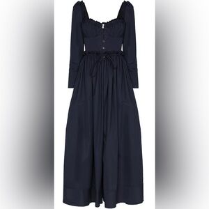 STUNNING-Rosie Assoulin Garten Party Ruffled Cotton-blend Maxi Dress-6